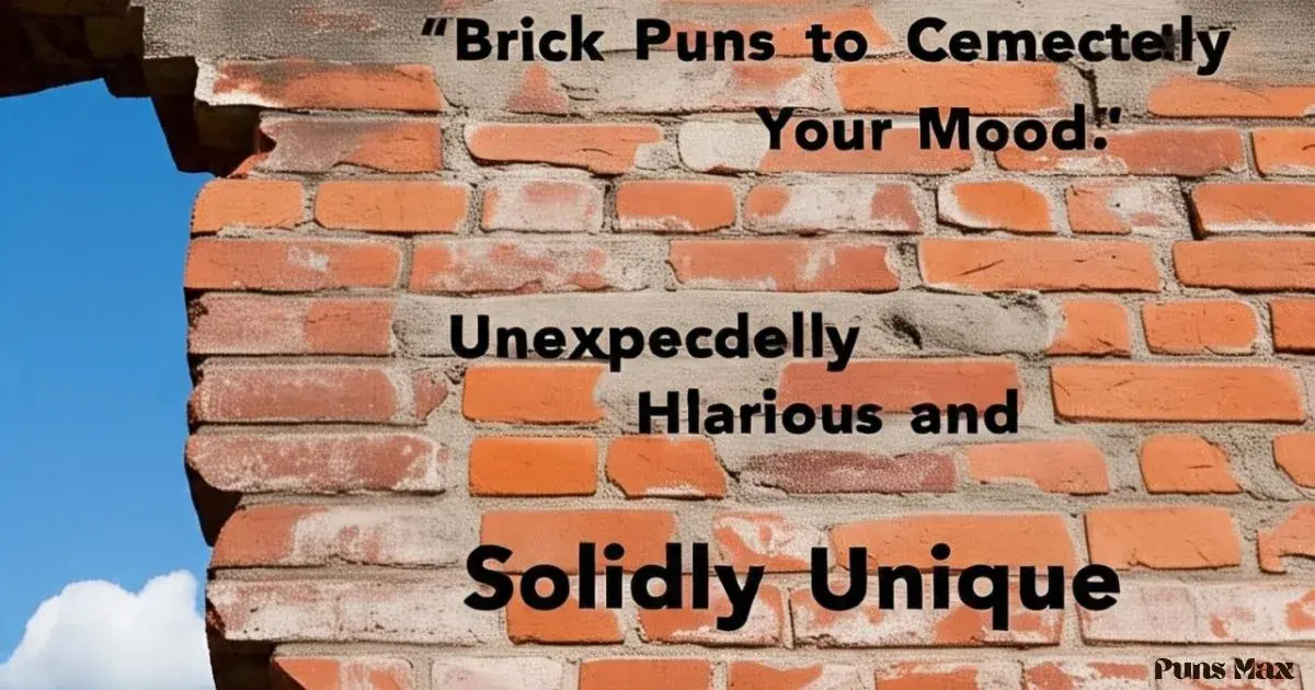 Brick Puns