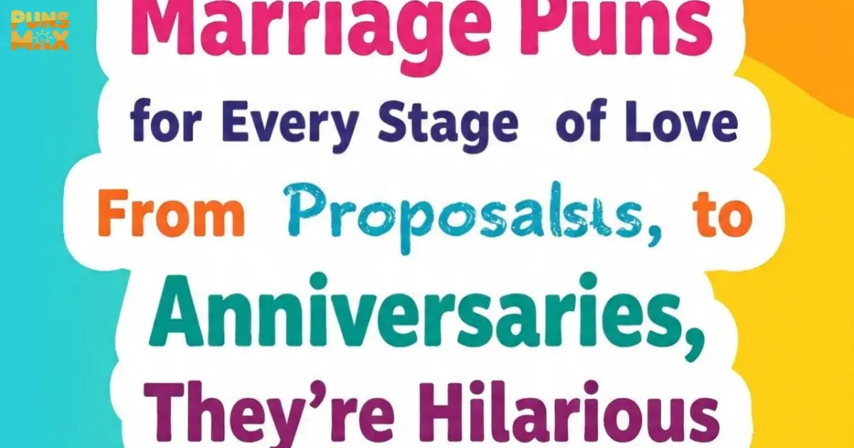Marriage Puns