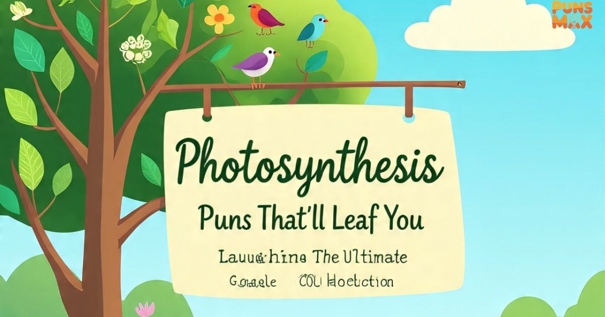 Photosynthesis Puns