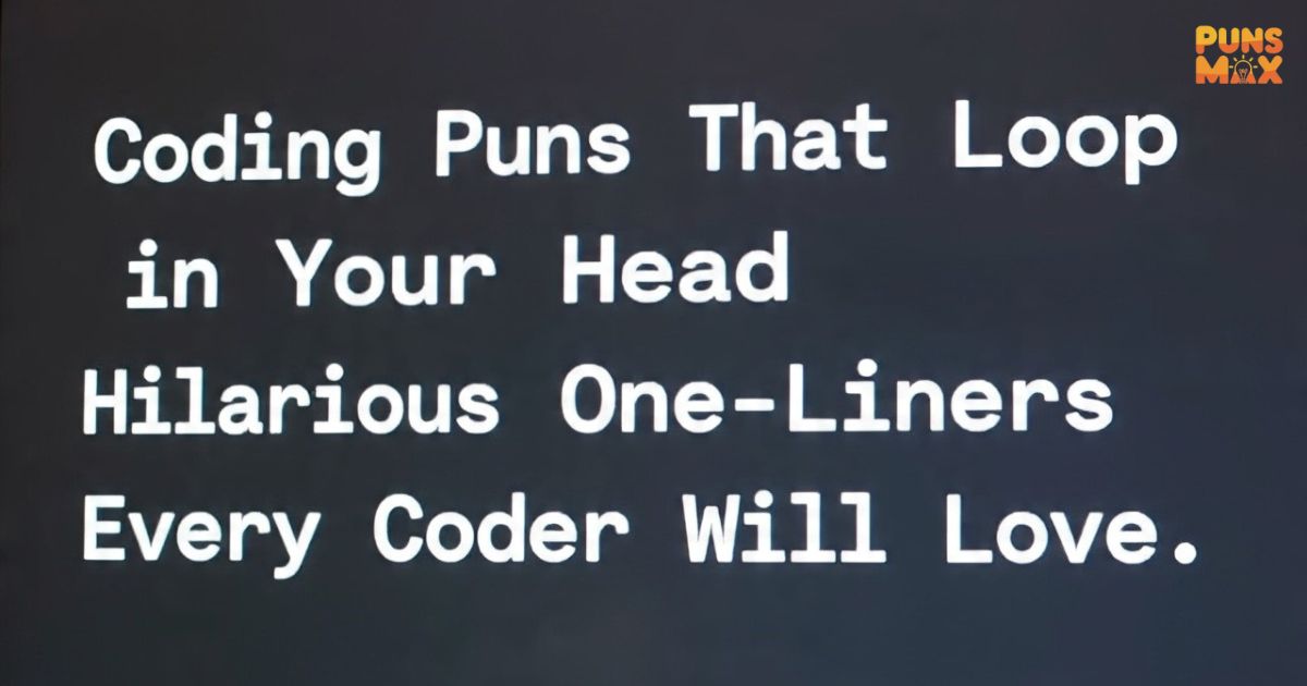 coding puns