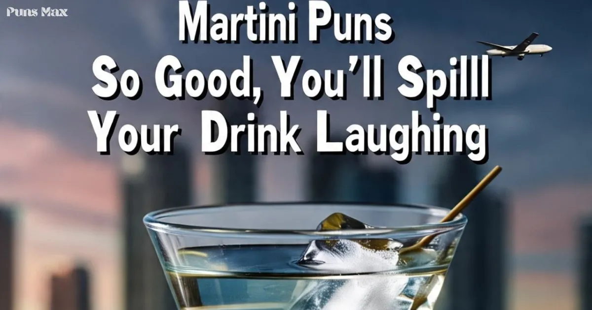 martini puns