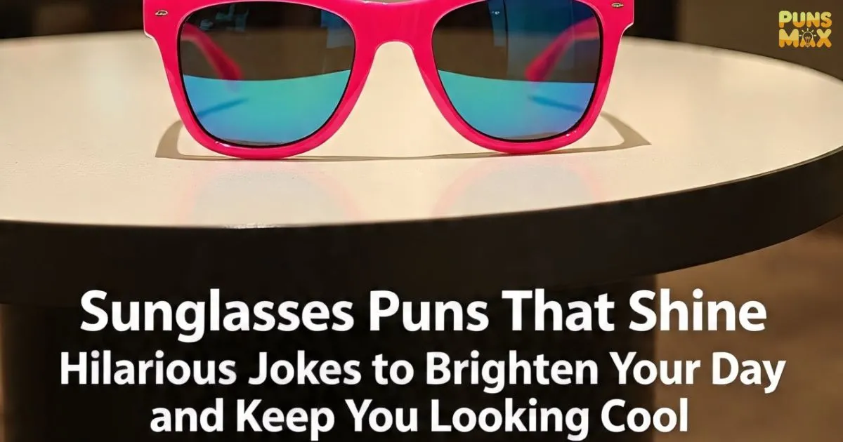 sunglasses puns