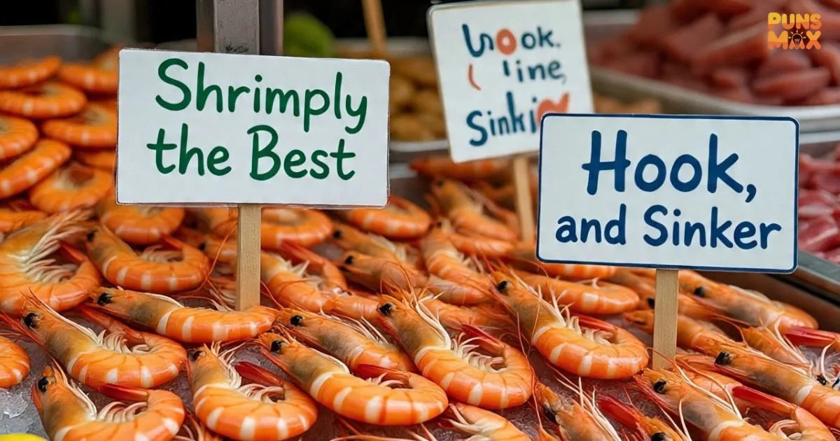 Shrimp Puns