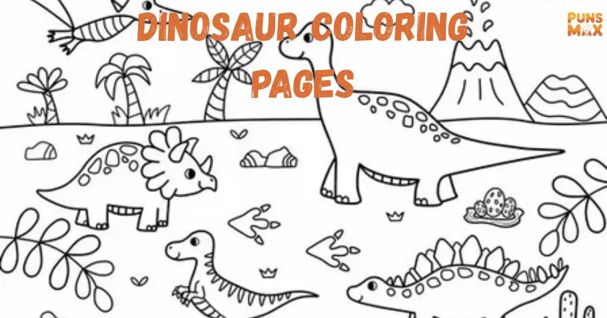 Dinosaur Coloring Pages