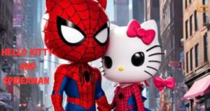 Hello Kitty and Spiderman
